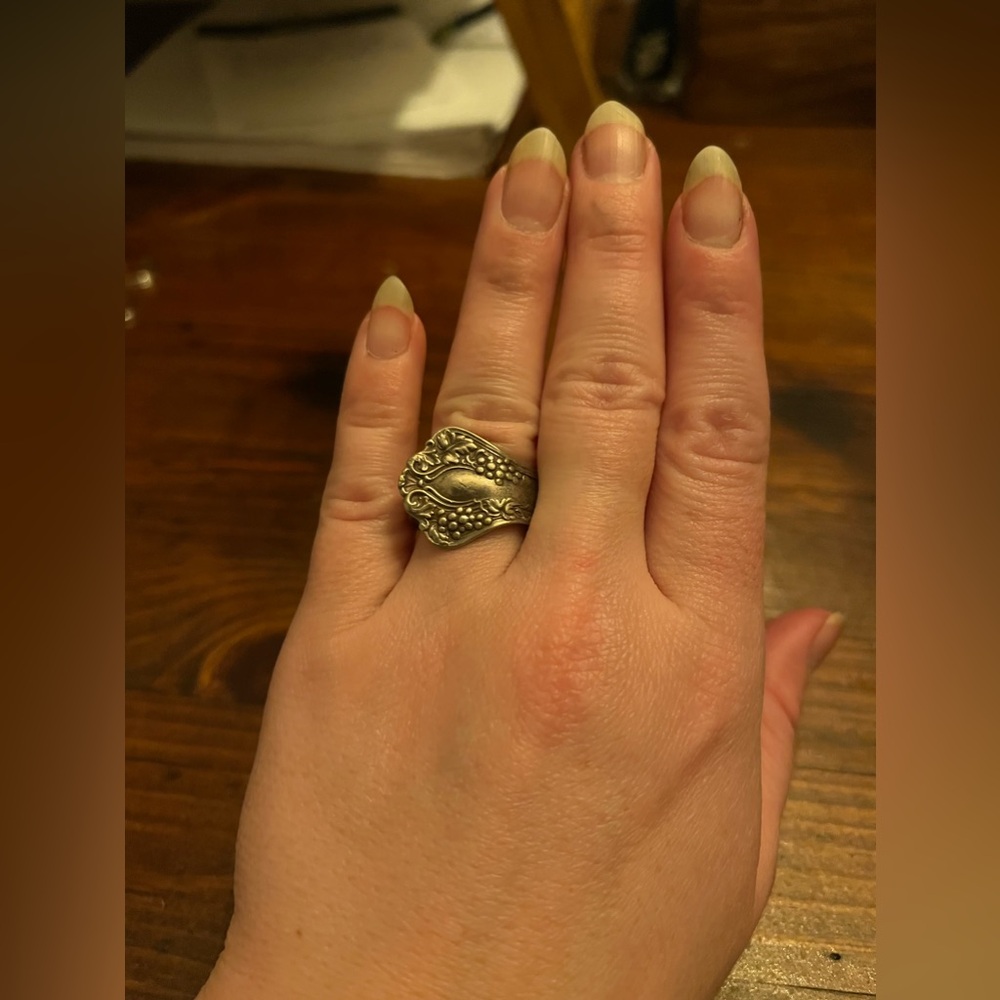XS Triple 1847 Rodgers Bros Silverware Ring